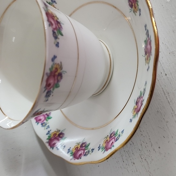 Colclough Vintage Teacup and Saucer | Tea Time Cup | Bone China England - Picture 8 of 8